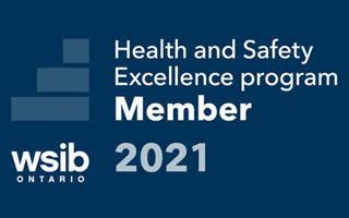 WSIB Ontario Health and Safety Excellence Program Member 2021